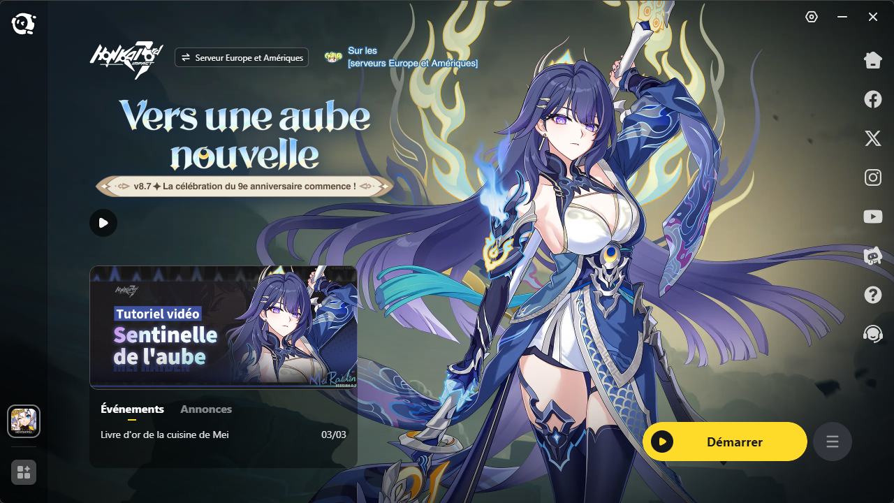 Le launcher en 8.7